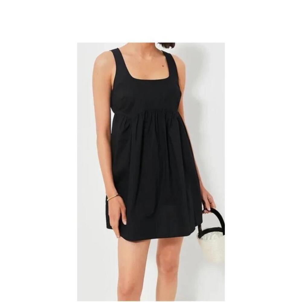 TUCKERNUCK Pomander Place Black Sleeveless Porto Dress NWT Small S